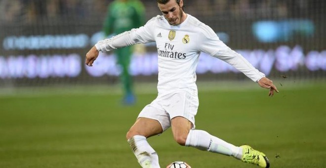 Bale, durante el primer partido de pretemporada del Madrid en Australia. EFE/EPA/JULIAN SMITH