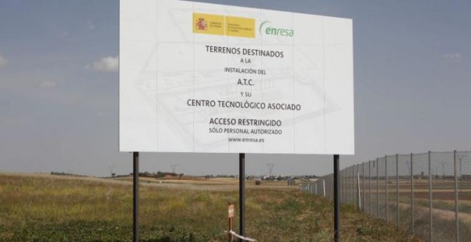 La zona reservada para el ATC en Villar de Cañas. Enresa