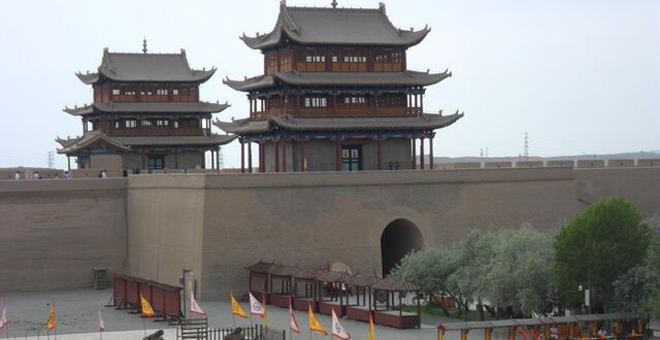 La fortaleza de la Dinastía Ming, en Jiayuguang. G. H.