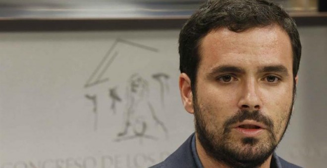 El candidato de IU a la Presidencia del Gobierno, Alberto Garzón.- EFE