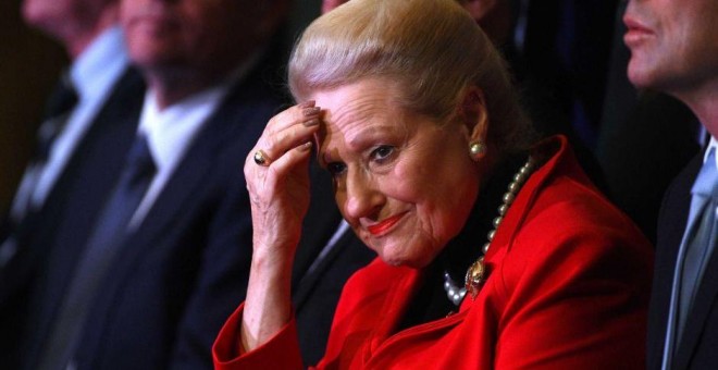 Bronwyn Bishop, presidenta del parlamento europeo, ha tenido que dimitir por los gastos innecesarios que realizó en transporte. REUTERS