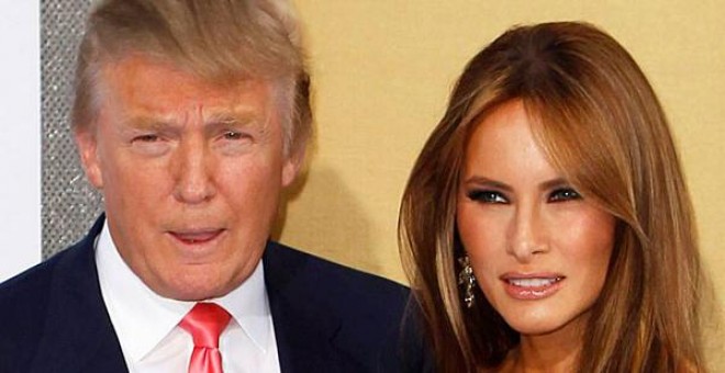 Trump se casó en 2005 con una modelo eslovena a la que sacaba 24 años. REUTERS