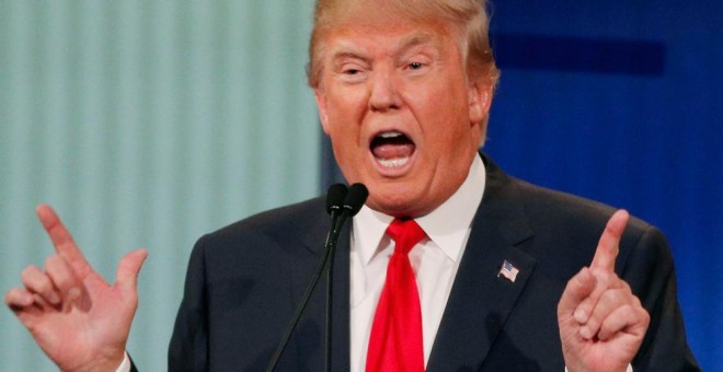 El candidato republicano a la pesidencia de EEUU, Donald Trump. REUTERS