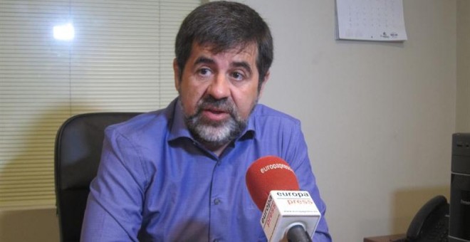 El presidente de la ANC, Jordi Sánchez.-E.P.