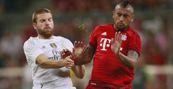 Illarramendi durante un partido de esta pretemporada con el Real Madrid. /REUTERS