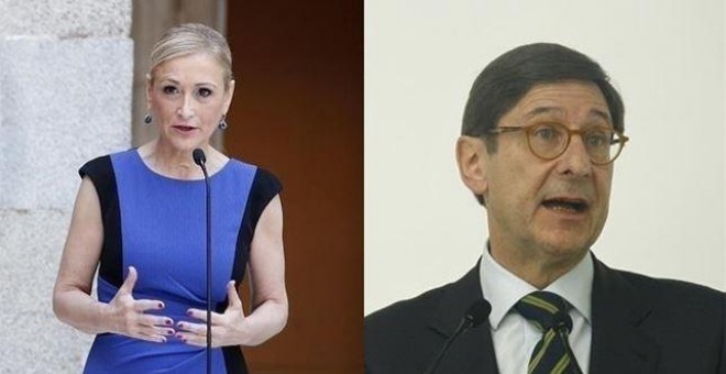 Cristina Cifuentes y José Ignacio Goirigolzarri / EUROPA PRESS