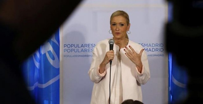 La presidenta de la Comunidad de Madrid, Cristina Cifuentes, la semana pasada. /EFE