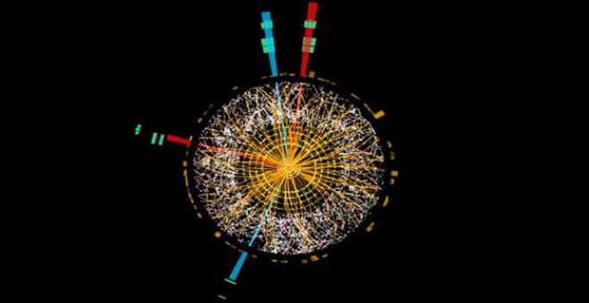 Los experimentos ATLAS y CMS han podido determinar con la mayor precisión hasta el momento las frecuencias de las desintegraciones más comunes. / ATLAS / CERN