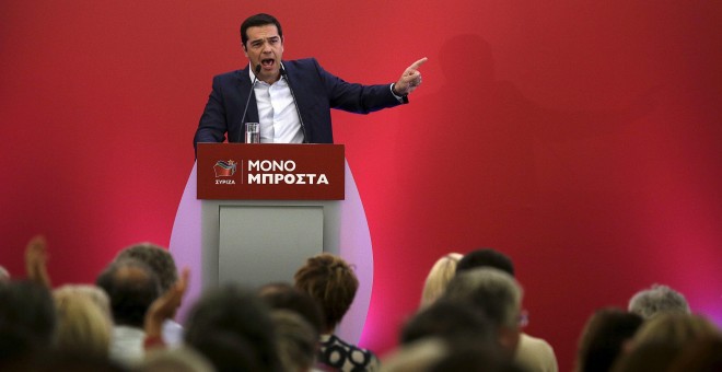 El líder de Syriza, Alexis Tsipras./ REUTERS