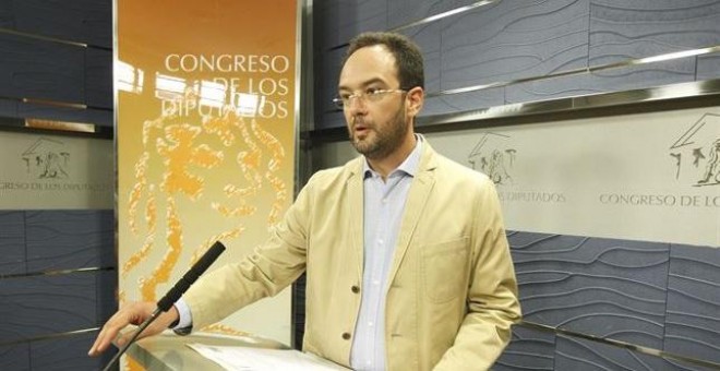 El portavoz parlamentario socialista, Antonio Hernando./ EUROPA PRESS