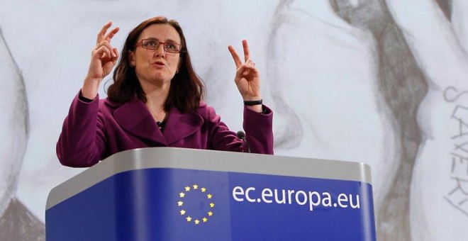 Cecilia Malmström, comisaria de Comercio, en una imagen de archivo. REUTERS.