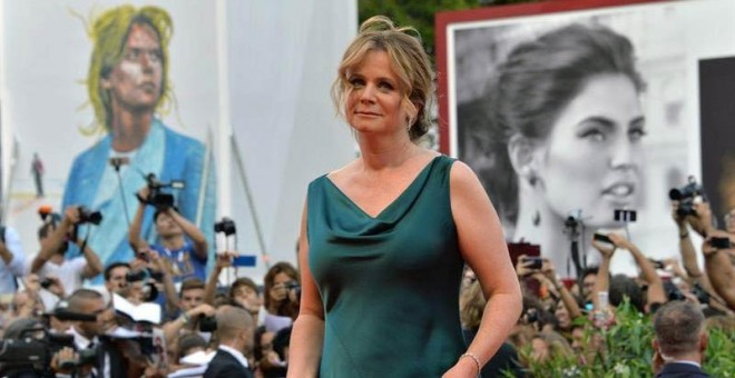 La actriz Emily Watson en el Festival de Venecia, el pasado 2 de septiembre. / ANDREA MEROLA (EFE)