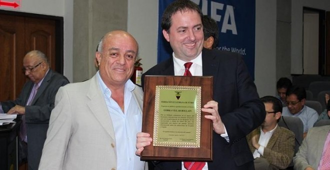 Gorka Villar, presidente de la Conmebol.