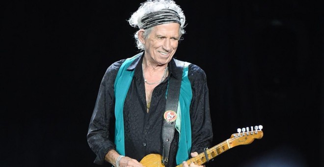 El guitarrista Keith Richards.