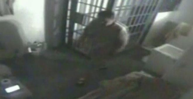 Imagen del vídeo de la fuga de El 'Chapo'.