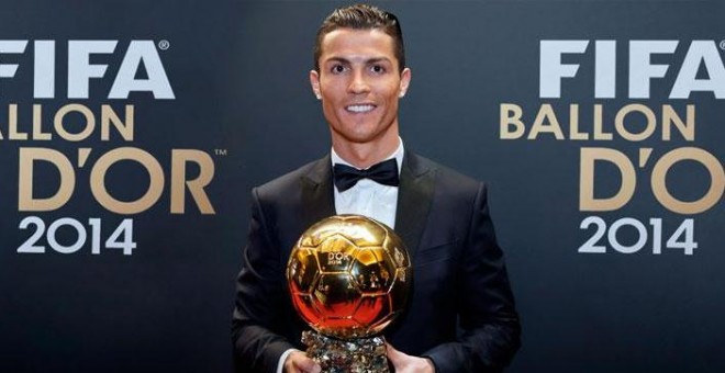 Cristiano Ronaldo ganó el Balón de Oro el año pasado.