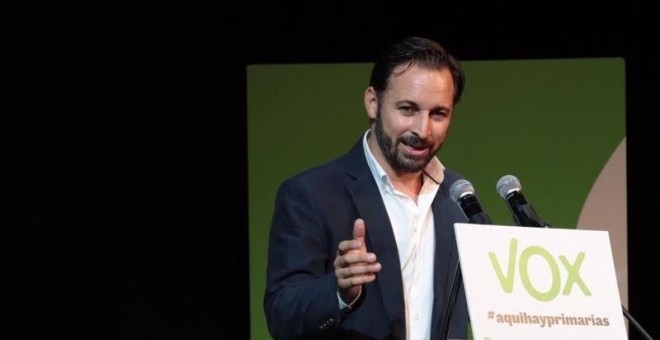 El líder de VOX, Santiago Abascal. / EP