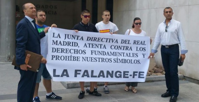 El jefe nacional de Falange, Manuel Andrino, en una foto de archivo.