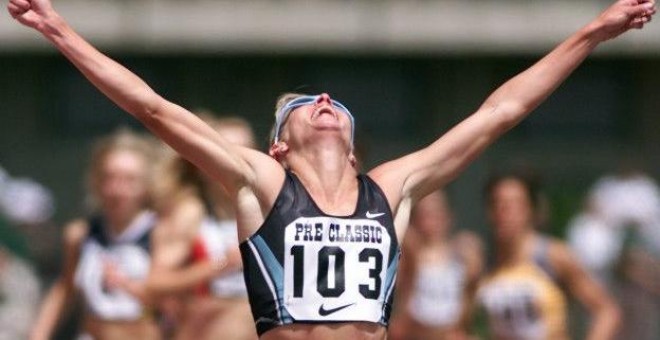 Suzy Favor Hamilton comenzó a correr a los nueve años y compitió en los Juegos Olímpicos de 1992, 1996 y 2000.