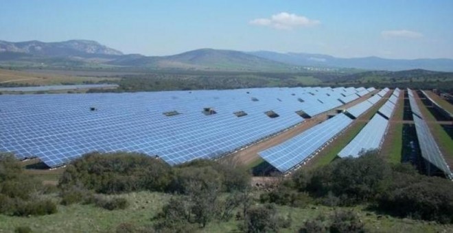 Paneles solares de Renovalia en Puertollano.