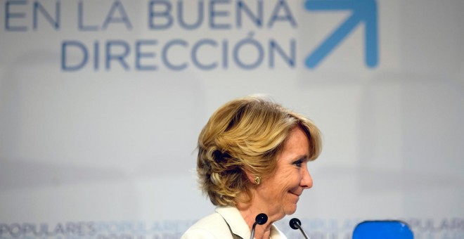 Esperanza Aguirre. AFP