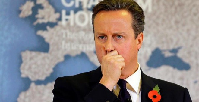 El primer ministro británico, David Cameron. - EFE