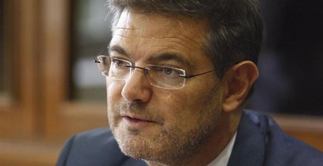 El ministro de Justicia, Rafael Catalá.- EUROPA PRESS.