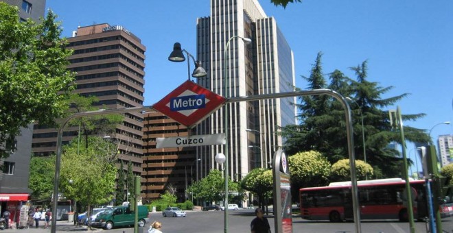 Vista de la zona de Cuzco, en Madrid.