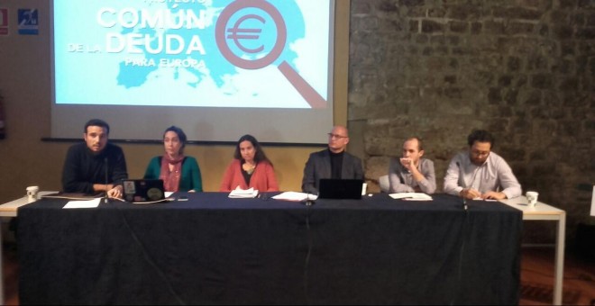 Jornada del ciclo de conferencias 'Proyecto común de la deuda para Europa'. PÚBLICO