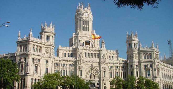 Fachada del Ayuntamiento de Madrid