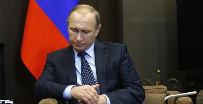Vladimir Putin, presidente de Rusia. EFE/Maxim Shipenkov