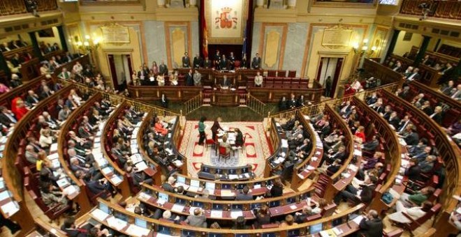 Foto de archivo del Congreso de los Diputados durante el debate de los Presupuestos Generales del Estado. EFE