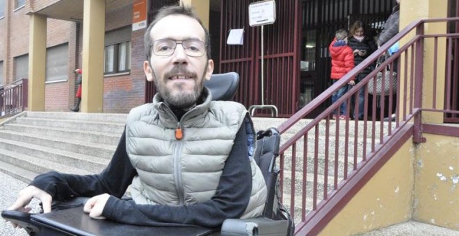 El secretario general de Podemos Aragón, Pablo Echenique. EP