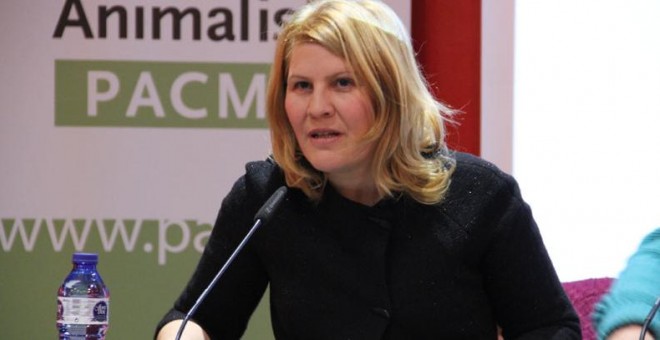 Silvia Barquero, presidenta de PACMA. EFE