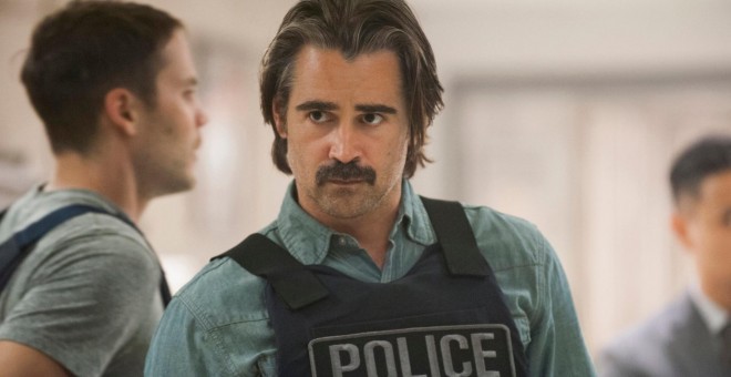 Colin Farrel en la segunda temporada de 'True Detective'.