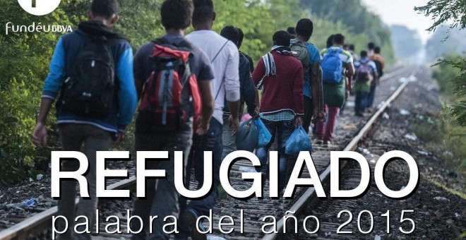 'Refugiado', palabra del año para La Fundación del Español Urgente, promovida por la Agencia EFE y el BBVA.- EFE