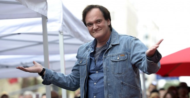 'Yo siempre he considerado la bandera rebelde como una esvástica americana, y de repente la gente estaba hablando de ello, y ahora la están prohibiendo', comenta Tarantino.- REUTERS