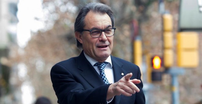 Artur Mas, este lunes. EFE