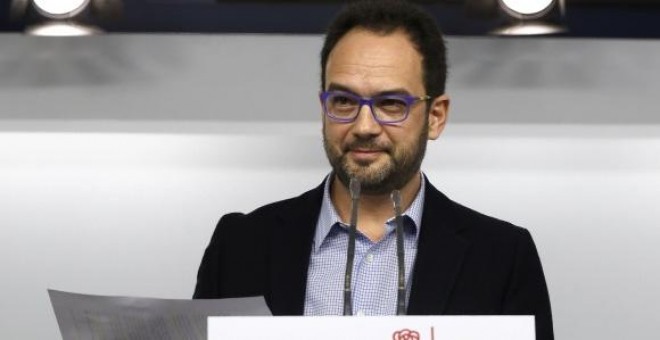 Antonio Hernando, portavoz parlamentario del PSOE. EFE