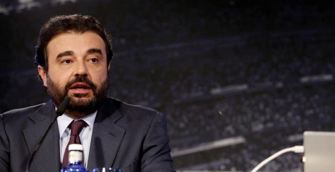 José Ángel Sánchez, director general del Real Madrid. - EFE