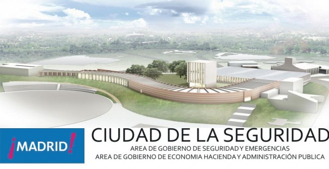 Imagen del proyecto de Ciudad de la Seguridad, impulsado por Ana Botella cuando era alcaldesa de Madrid.