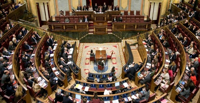 Panorámica del Congreso de los Diputados