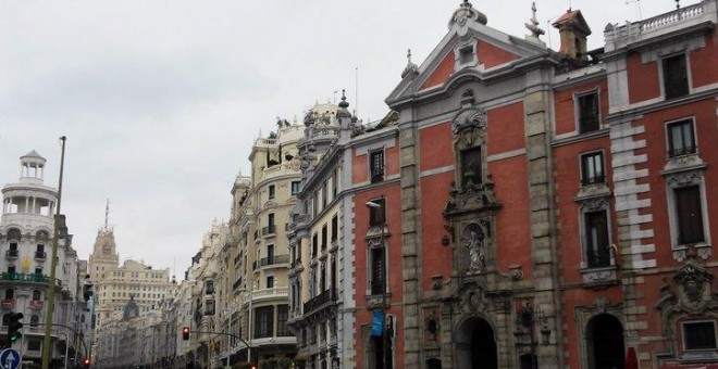 Gran Vía de Madrid.