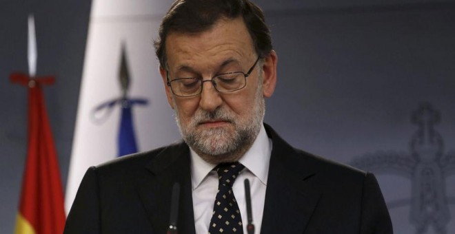 Mariano Rajoy, durante su comparecencia de este viernes.