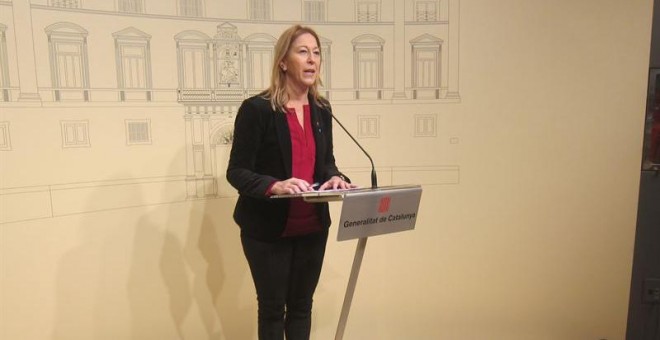 La consellera de Presidencia de la Generalitat, Neus Munté.