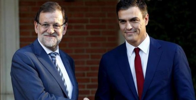 Mariano Rajoy y Pedro Sánchez