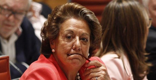 Rita Barberá en el Senado. /EP