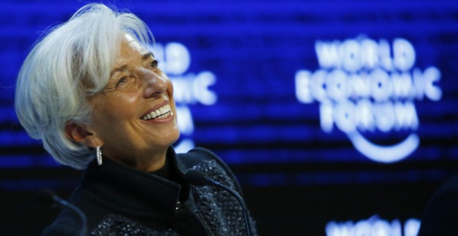 Imagen de archivo de la directora del Fondo Monetario Internacional, Christine Lagarde. REUTERS/Ruben Sprich/Files
