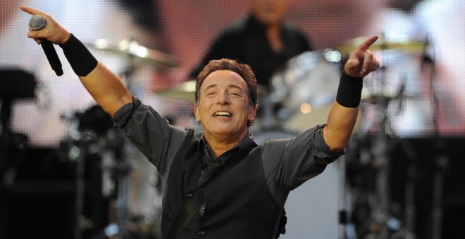 Bruce Springsteen, en un concierto de 2013 en Gijón, España./ REUTERS