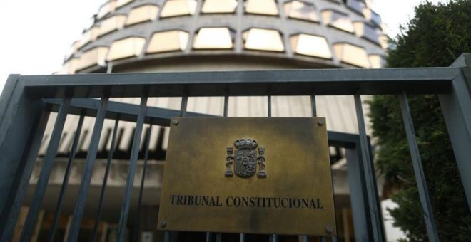 Fachada del Tribunal Constitucional. EUROPA PRESS